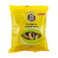 Covrigei din faina integrala cu seminte de in, 100g, Solaris