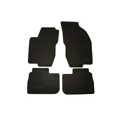 Set covorase auto din cauciuc Alfa Romeo 156 1997-2006, presuri FROGUM, negre, 4 buc