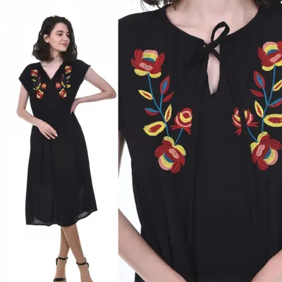 Rochie brodata Antoaneta 5