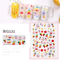 Stiker autoadeziv 12*8cm -WG131