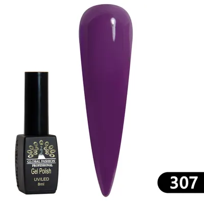 Oja semipermanenta Black Elite, Global Fashion 8 ml, 307 Engros