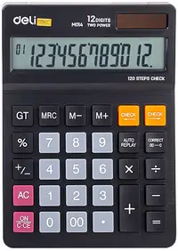 Calculator Deli Smart - EM01420, 12 dgt, negru