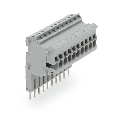 Modular TOPJOB®S connector; modular; for jumper contact slot; 10-pole; 1,50 mm²; gray