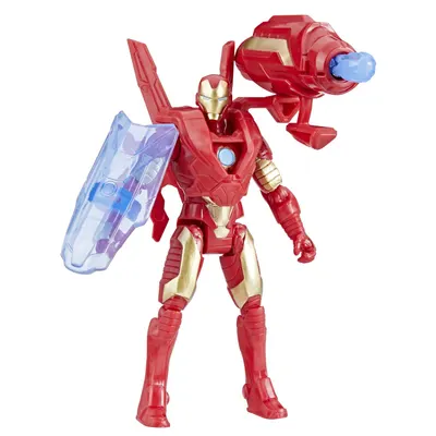 Figură de acțiune Hasbro Avengers - Iron Man, cu accesorii, 10 cm