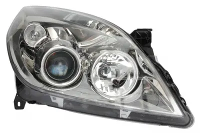 Far dreapta (H1 H7, reglaj electric, fundal cromat) OPEL SIGNUM, VECTRA C, VECTRA C GTS 2005-2008