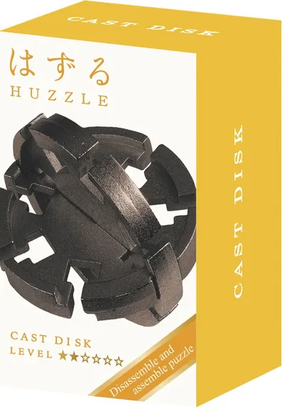 Puzzle logic metalic Hanayama - Mini Huzzle Cast Disk