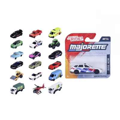 Mașinuță metalică Majorette – Street Cars, 7.5 cm, sortiment