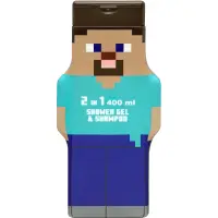 Minecraft Shower Gel & Shampoo gel de duș și șampon delicat pentru copii 400 ml