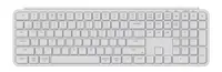 Tastatură Keychron - B6 Pro Ultra-Slim, wireless, albă