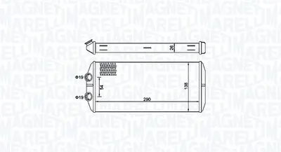 Schimbator Caldura Incalzire Habitaclu Potrivit Citroen Berlingo, Berlingo Multispace, Berlingo Minivan, C4 Grand Picasso I, C4 Picasso I; Peugeot 407, Partner, Partner Origin, Partner Tepee, Partner