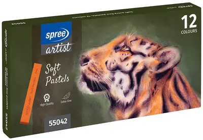 Pasteluri uscate Spree Artist - Extra Fine, 12 culori