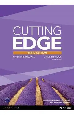 Cutting Edge Third Edition Upper Intermediate Students Book With DVD-ROM