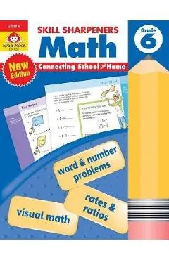 Skill Sharpeners: Math, Grade 6 Workbook
