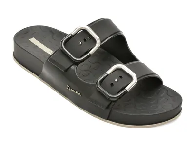Papuci IPANEMA negri, 8378197, din pvc
