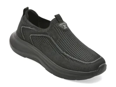 Pantofi sport GRYXX negri, A819, din material textil