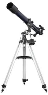 Telescop Levenhuk - New Skyline BASE 70/900 EQ1, negru/albastru