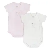 Body bebelusi Chicco, 2 bucati, roz, 00904-69MFCI