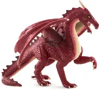 Figurina Mojo Fantasy&Figurines - Dragon rosu