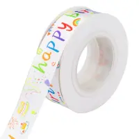 Bandă textilă cu mesaj happy birthday - Default Title