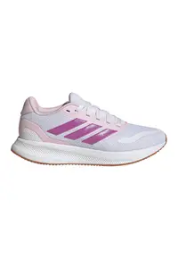 Pantofi sport Run Falcon 5 low-cut din plasa - Alb/Gri deschis/Roz fandango