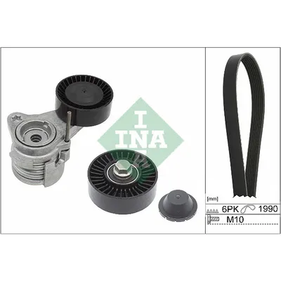 Set curea transmisie cu caneluri INA 529 0043 10