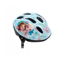 Casca de protectie, Stamp, Frozen, Marime 53- 56 cm, Ajustabila, EN1078, Ideala pentru bicicleta, role, trotineta si skateboard, Albastru