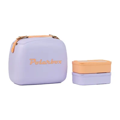Geanta frigorifica cu 2 caserole POLARBOX mov