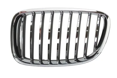 Grila radiator Stanga potrivit BMW 5 GRAN TURISMO (F07) 2.0D-4.4 2009-2017 - (crom/negru)