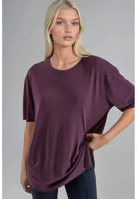 Tricou dama - mov lavanda - jerseu