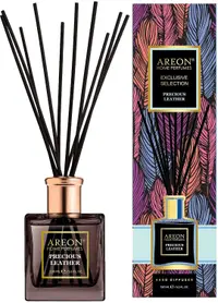 Bețișoare parfumate Areon Exclusive - Precious Leather, 150 ml