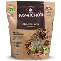 Musli Crocant cu Ciocolata Neagra fara Gluten Ecologic/Bio 450g