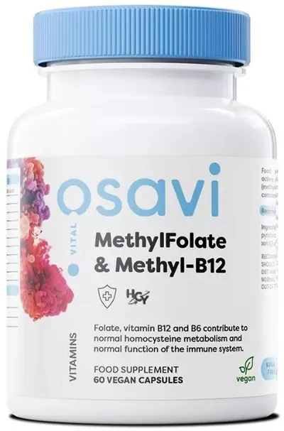MethylFolate & Methyl-B12, 60 capsule, Osavi
