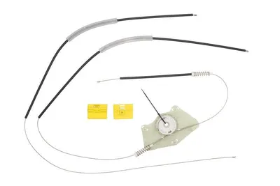 Set reparatie macara geam dreapta potrivit AUDI A4 B6, A4 B7 2000-2008 - (set, electric)