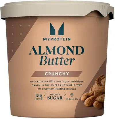 Almond Butter, crocănt, 1 kg, Myprotein