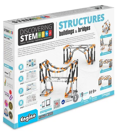 Structuri Engino STEM - Clădiri și poduri