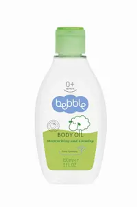 Ulei de masaj pentru copii Bebble cu musetel, hidratant si calmant, cantitate 150 ml