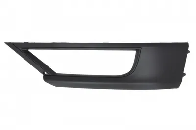 Element bara stanga (cu gauri pentru lampa de ceata, cu orificii senzor parcare, plastic, negru) potrivit VW T-ROC 11.17-12.20