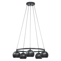 Lampa suspendata CANTALLOPS negru 220-240V,50/60Hz