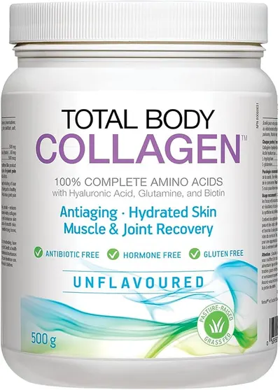 Total Body Collagen, fără gust, 500 g, Natural Factors