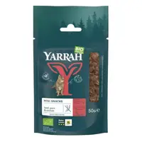 Hrana Uscata Bio pentru Pisici, Mini Snack cu 97% Carne, 50 g, Yarrah