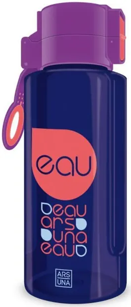 Sticlă de apă Ars Una - Albastra, 650 ml.