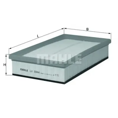 Filtru aer MAHLE ORIGINAL LX 3344