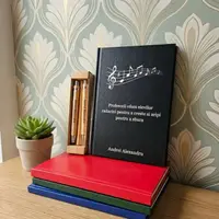 Cadou pentru Profesor de muzica - Agenda personalizata + Pix si creion personalizat