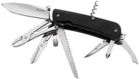 Cuțit de buzunar elvețian Ruike LD51B - 23 funcții, negru
