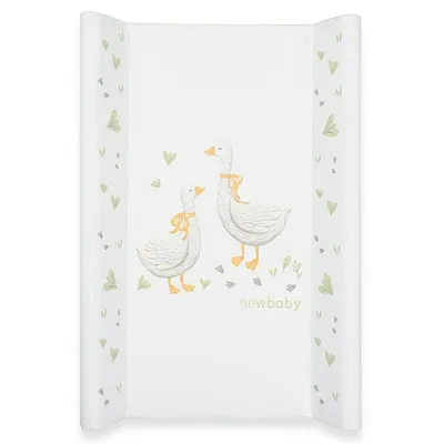 Saltea de infasat, New Baby, Cu Intaritura, Pentru comode, masute de infasat si patuturi, 50x70 cm, 0 luni+, Goose