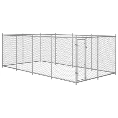 Gossi padoc pentru caini de exterior, 7,6 x 3,8 x 1,9 m