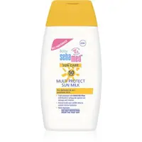 Sebamed Sun Care Baby Multi Protect Sun Milk Ptrotectie solara pentru copii SPF 50+