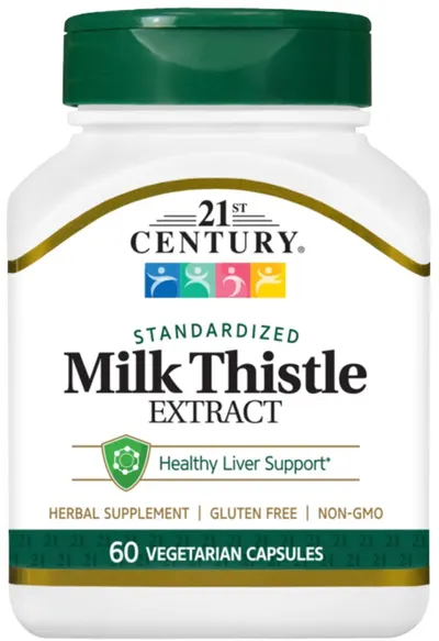 Milk Thistle Extract, 60 capsule, 21st Century