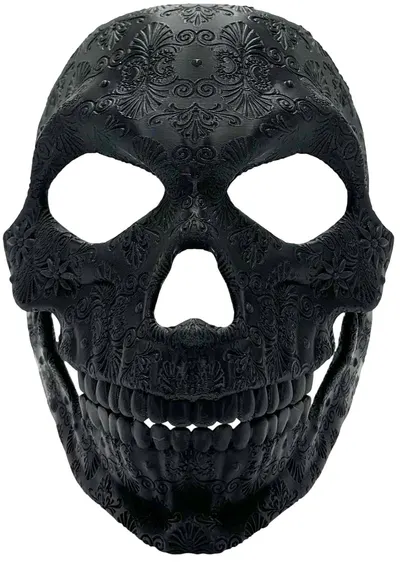 3D Print 3D Morph Lab - Catrina, mască de purtat, negru