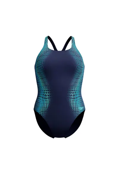 Costum inot femei Digital PLMT albastru - Albastru